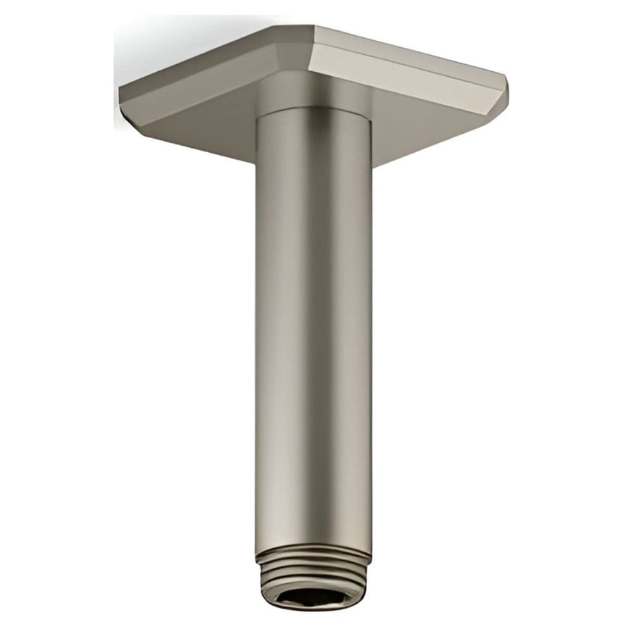 Thanh treo sen đế vuông gắn trần 4" màu nickel Kallista P33011-00-BN