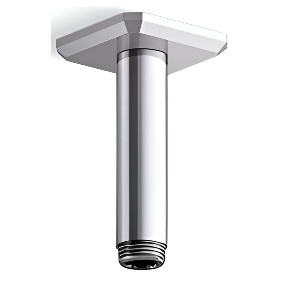 Thanh treo sen đế vuông gắn trần 4" màu chrome Kallista P33011-00-CP
