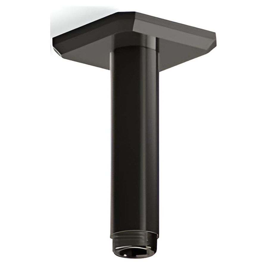 Thanh treo sen đế vuông gắn trần 4" màu đen Kallista P33011-00-PGP