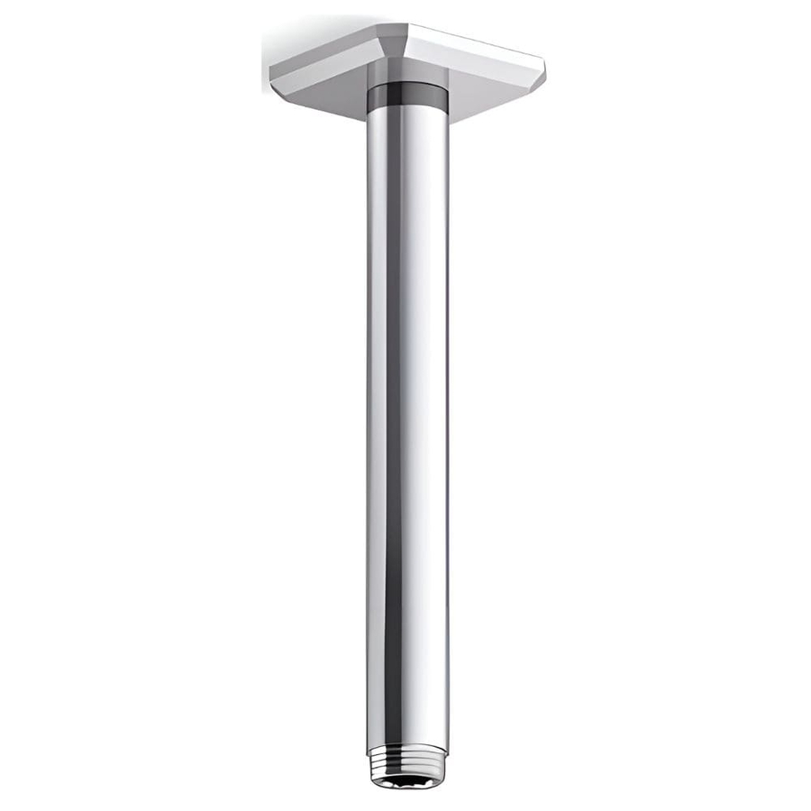 Thanh treo bát sen đế vuông gắn trần 7,5" màu chrome Kallista P33012-00-CP