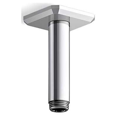 Thanh treo sen đế vuông gắn trần 4" màu chrome Kallista P33011-00-CP