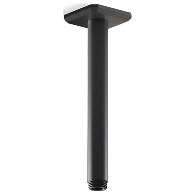Thanh treo bát sen đế vuông gắn trần 7,5" màu đen Kallista P33012-00-BL