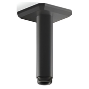 Thanh treo sen đế vuông gắn trần 4" màu đen Kallista P33011-00-BL