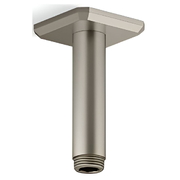Thanh treo sen đế vuông gắn trần 4" màu nickel Kallista P33011-00-BN