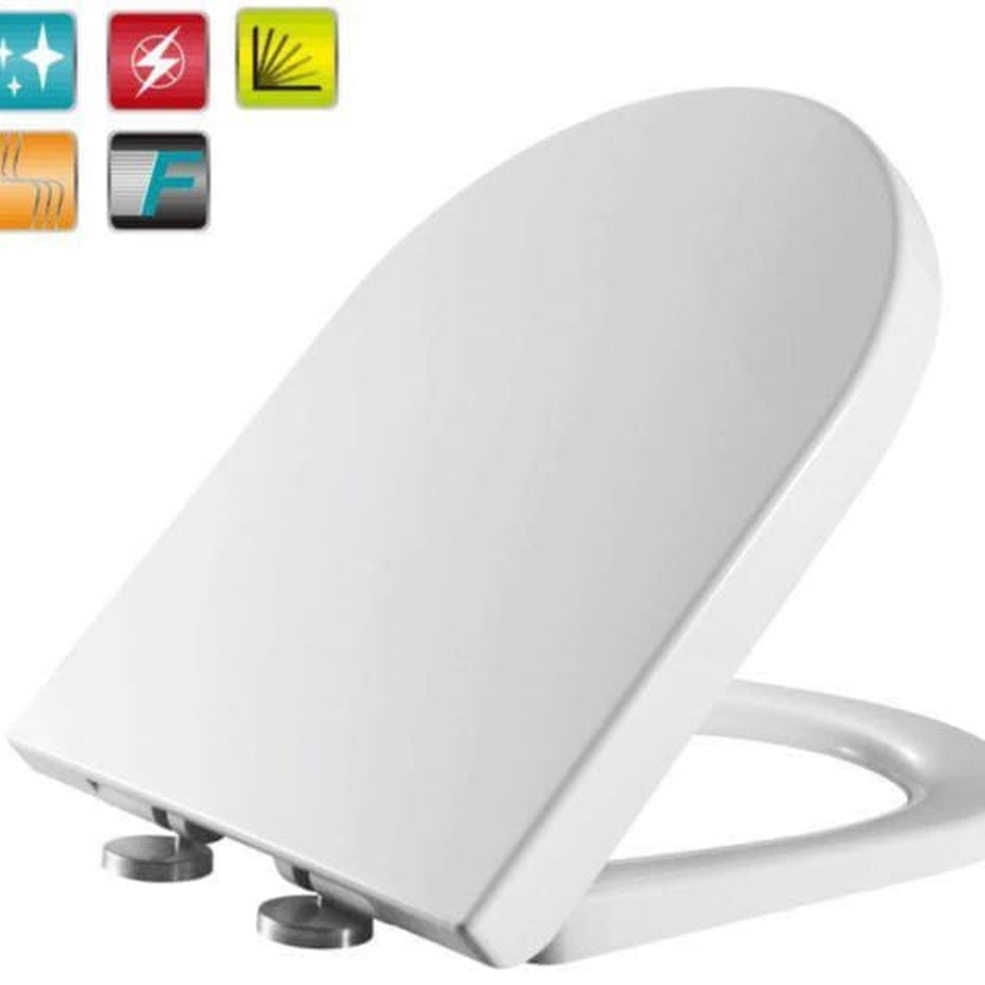 Nắp bồn cầu rửa rơi êm Clara UF104