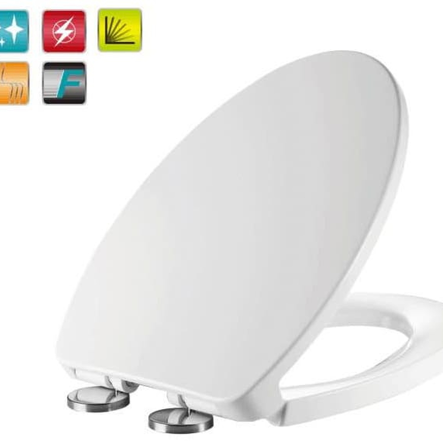 Nắp bồn cầu rửa rơi êm Clara UF107