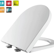 Nắp bồn cầu rửa rơi êm Clara UF104