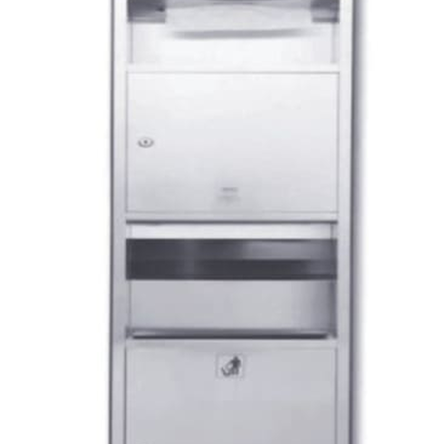 Thùng rác inox âm tường Clara CSSCC-001 (ORDER)