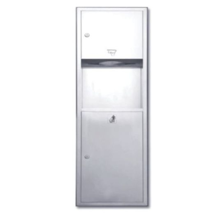 Thùng rác inox âm tường Clara CSSCC-002 (ORDER)