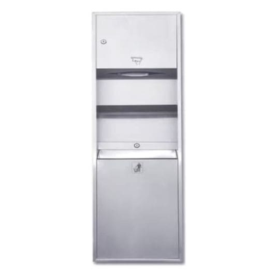 Thùng rác inox âm tường Clara CSSCC-003 (ORDER)