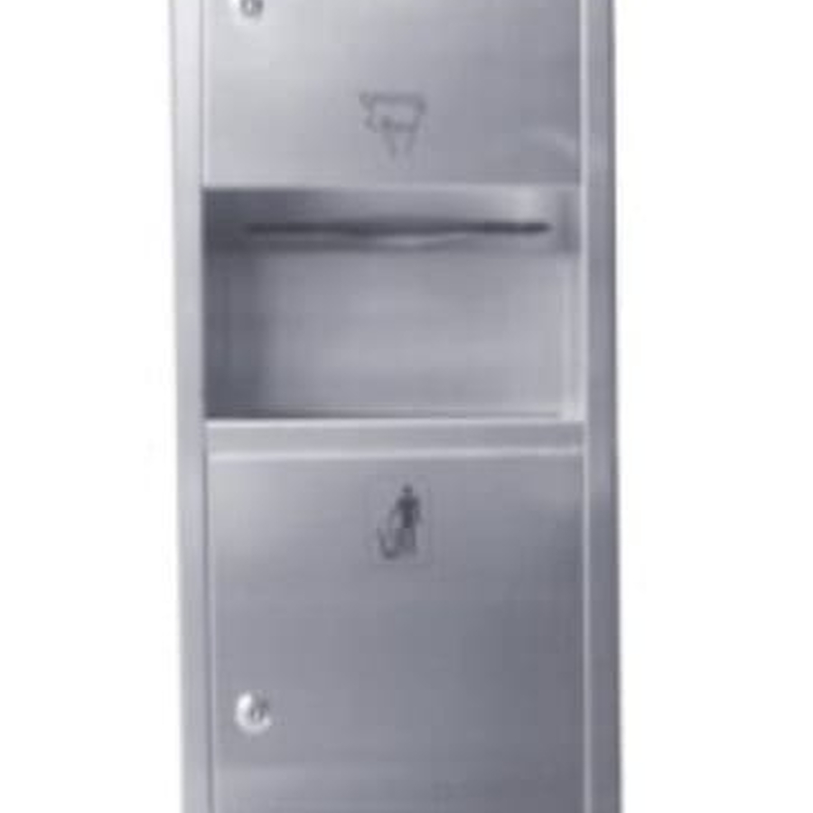 Thùng rác inox âm tường Clara CSSCC-004 (ORDER)