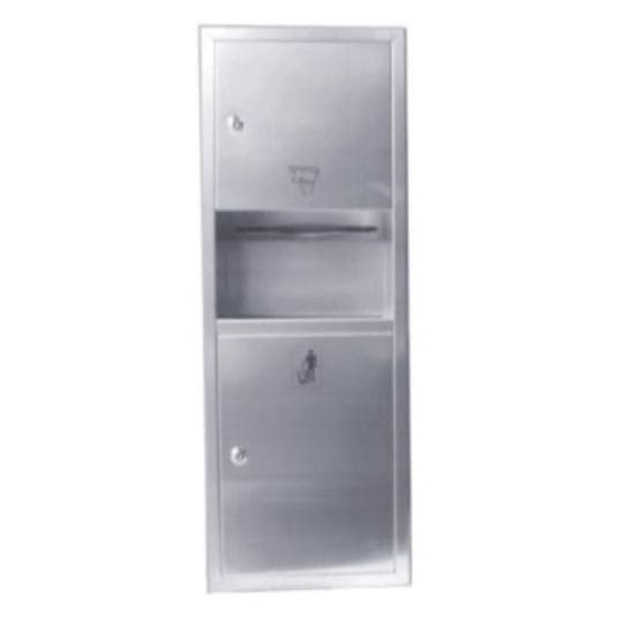 Thùng rác inox âm tường Clara CSSCC-004 (ORDER)