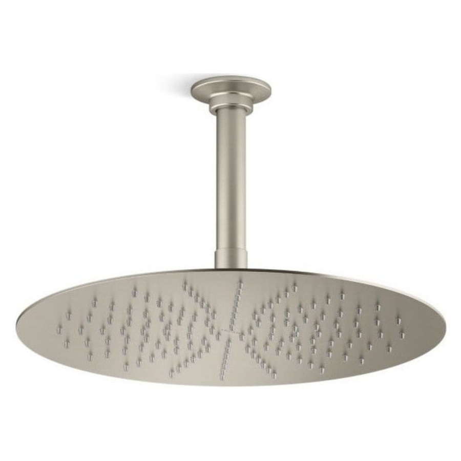 Bát sen tắm phun mưa tròn hiện đại màu nickel Kallista P32937-00-BN