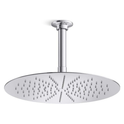 Bát sen tắm phun mưa tròn hiện đại màu chrome Kallista P32937-00-CP