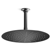 Bát sen tắm phun mưa tròn hiện đại màu đen Kallista P32937-00-BGP