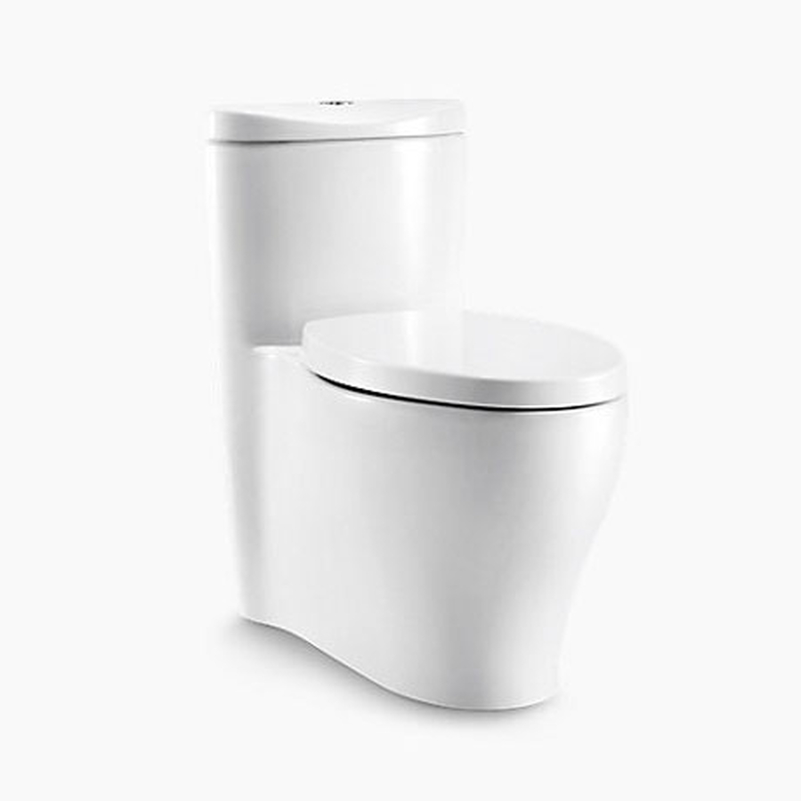 Bồn cầu 1 khối xả nhấn nắp êm Kohler AERODYNE K-3869T-S-0