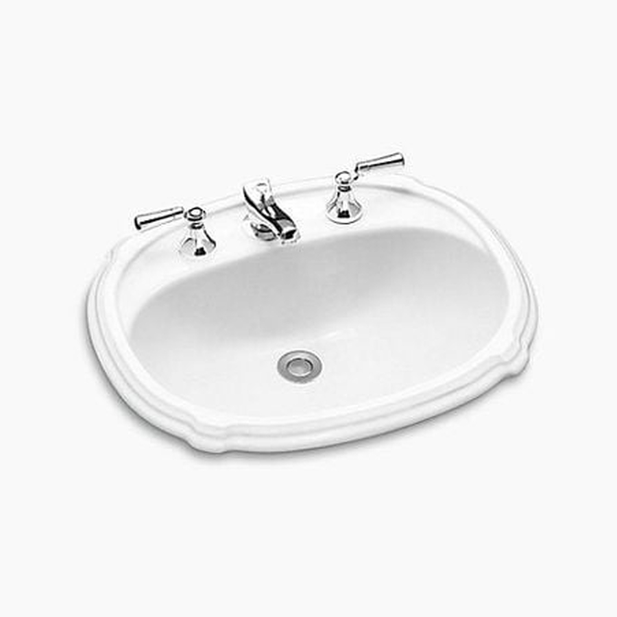 Chậu rửa lavabo dương vành Kohler K-2189T-8-0