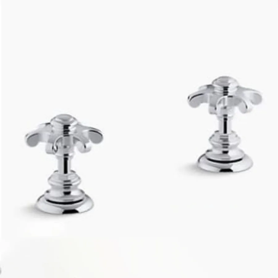 Tay vòi bồn tắm dạng răng cưa chrome bóng Kohler Artifacts K-98068T-3M-CP