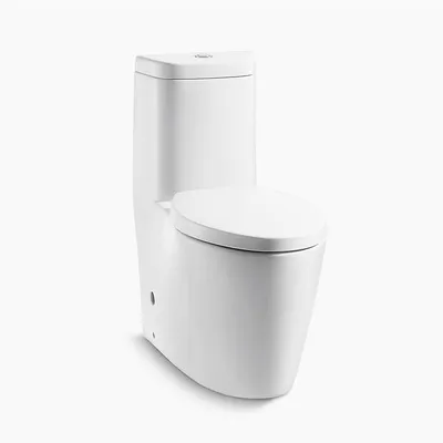 Bồn cầu Kohler K-3902T-S-0 một khối xả nhấn nắp êm
