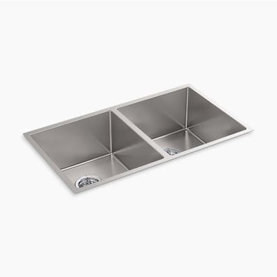 Chậu rửa bát âm bàn 2 hố cân Kohler K-97829T-F-NA