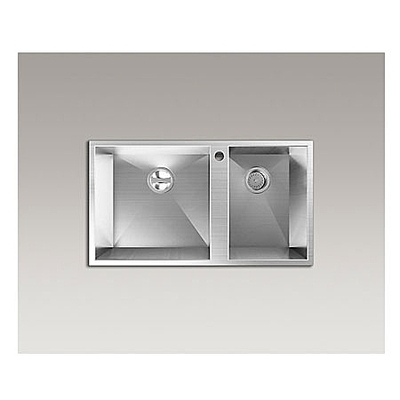 Chậu rửa bát Kohler K-3748T-1F-NA âm bàn/dương vành