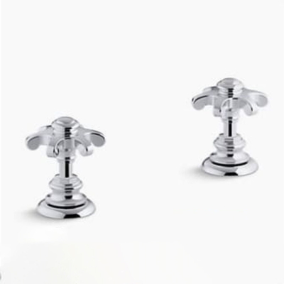 Tay vòi bồn tắm dạng răng cưa chrome bóng Kohler Artifacts K-98068T-3M-CP