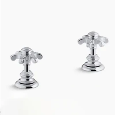Tay vòi bồn tắm dạng răng cưa chrome bóng Kohler Artifacts K-98068T-3M-CP