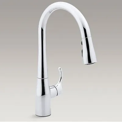 Vòi rửa bát nóng lạnh Kohler K-597T-C4-CP