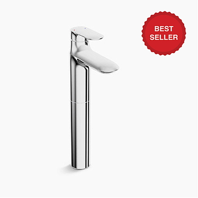 Vòi rửa mặt lavabo nóng lạnh Kohler K-99448T-4-CP