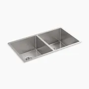 Chậu rửa bát âm bàn 2 hố cân Kohler K-97829T-F-NA