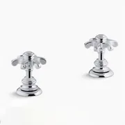 Tay vòi bồn tắm dạng răng cưa chrome bóng Kohler Artifacts K-98068T-3M-CP