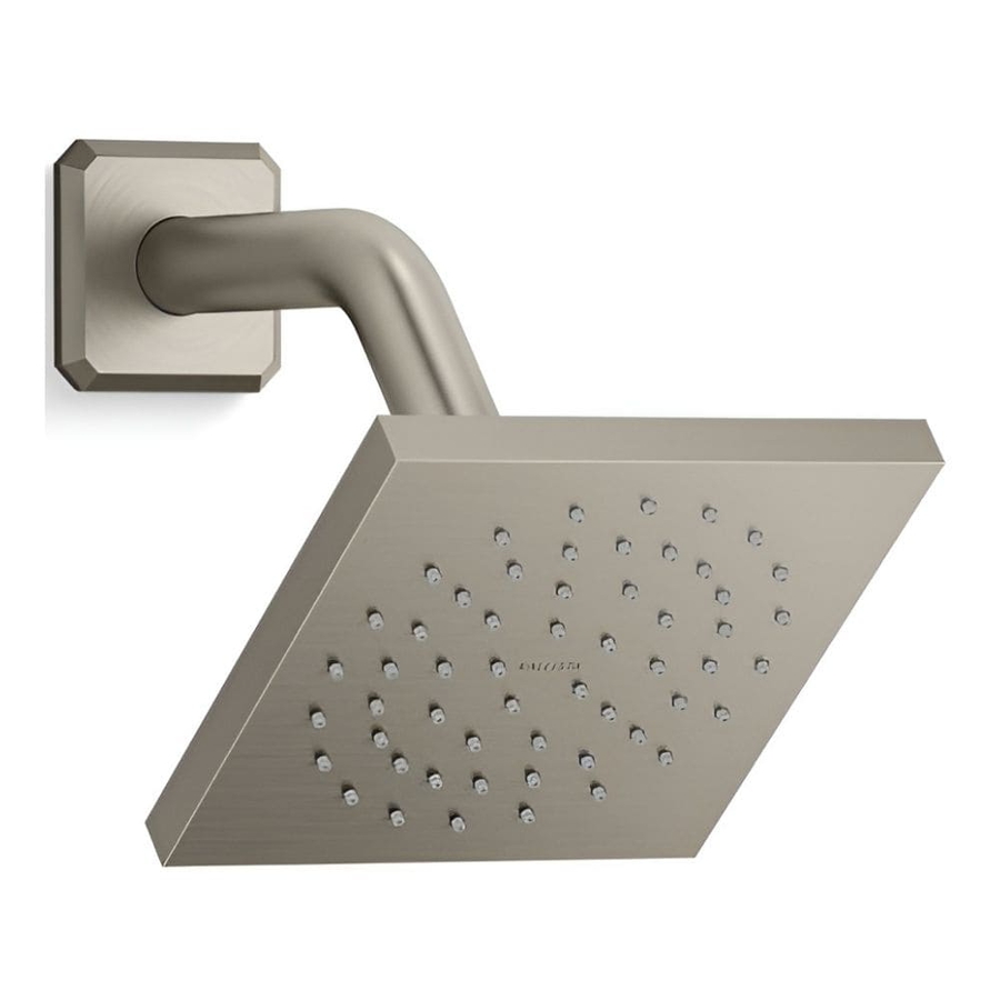 Bát sen tắm vuông hiện đại kèm tay sen màu nickel Kallista P32938-00-BN