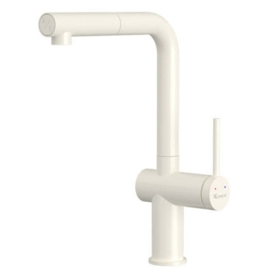 Vòi rửa bát dây rút Konox Stream Smart Nude