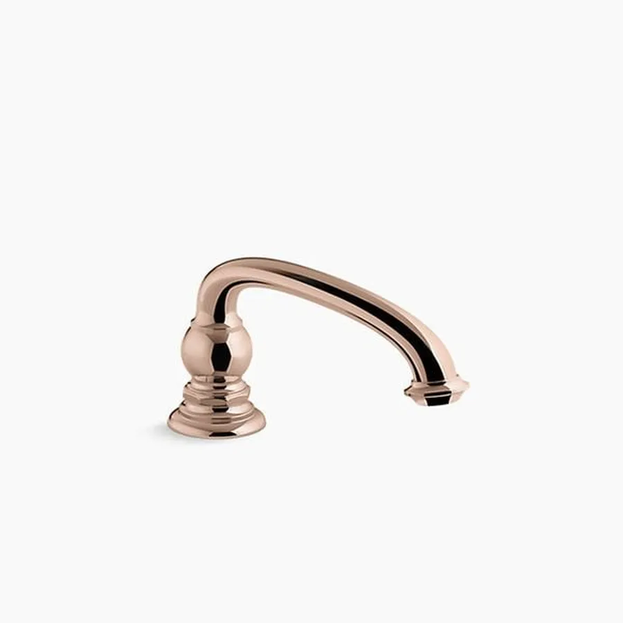 Thân vòi bồn tắm Kohler Artifacts K-72778T-RGD vàng hồng