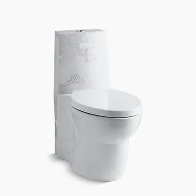 Bồn cầu một khối họa tiết Kohler EMPRESS BOUQUET K-14338T-SMC-0