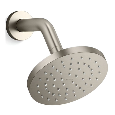 Bát sen tắm tròn hiện đại kèm tay sen màu nickel Kallista P32939-00-BN