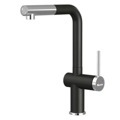 Vòi rửa bát dây rút Konox Stream Smart Black