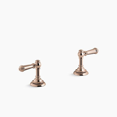 Tay chỉnh vòi bồn tắm Kohler Artifacts K-98068T-4-RGD vàng hồng