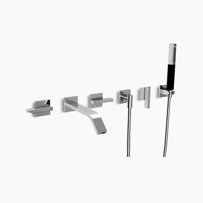 Vòi xả bồn tắm gắn tường Kohler LOURE K-7469T-4-CP