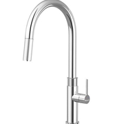 Vòi rửa bát dây rút Konox Lasi Chrome