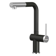 Vòi rửa bát dây rút Konox Stream Smart Black