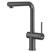 Vòi rửa bát dây rút Konox Stream Smart Gun Metal