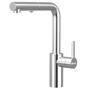 Vòi rửa bát dây rút Konox Vira Chrome