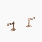 Tay chỉnh vòi bồn tắm Kohler Artifacts K-98068T-4-RGD vàng hồng