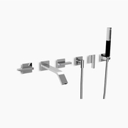 Vòi xả bồn tắm gắn tường Kohler LOURE K-7469T-4-CP