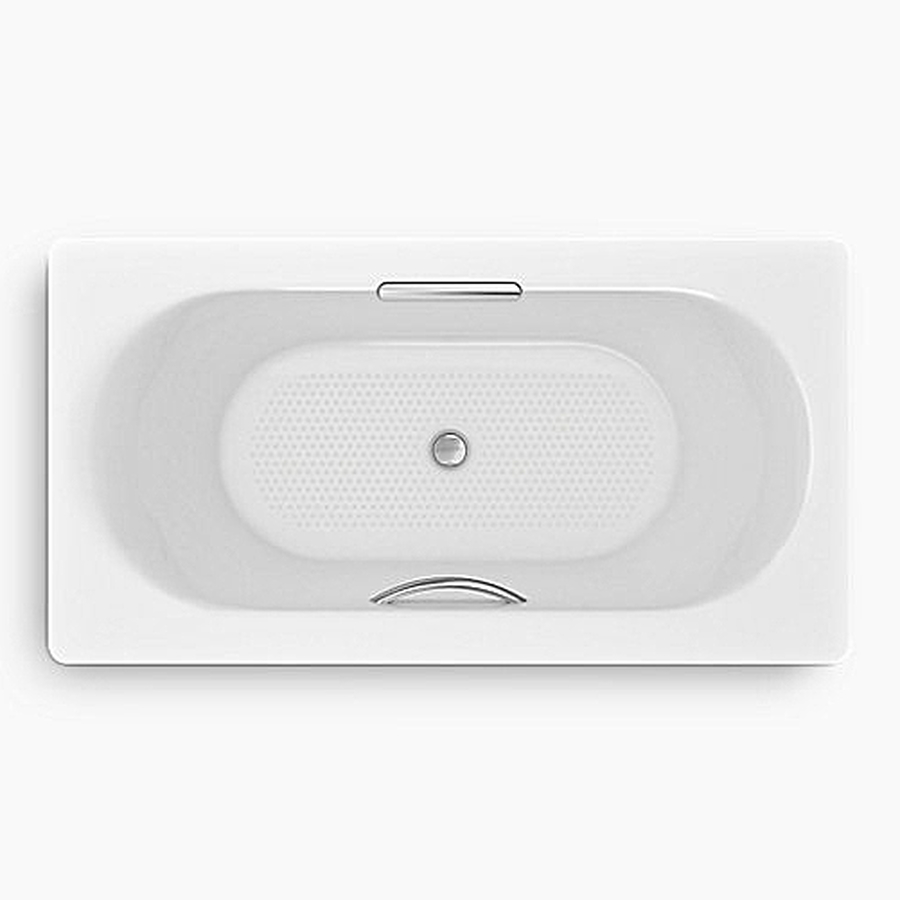 Bồn tắm gang tráng men đặt lòng Kohler K-20612T-0 1.5m