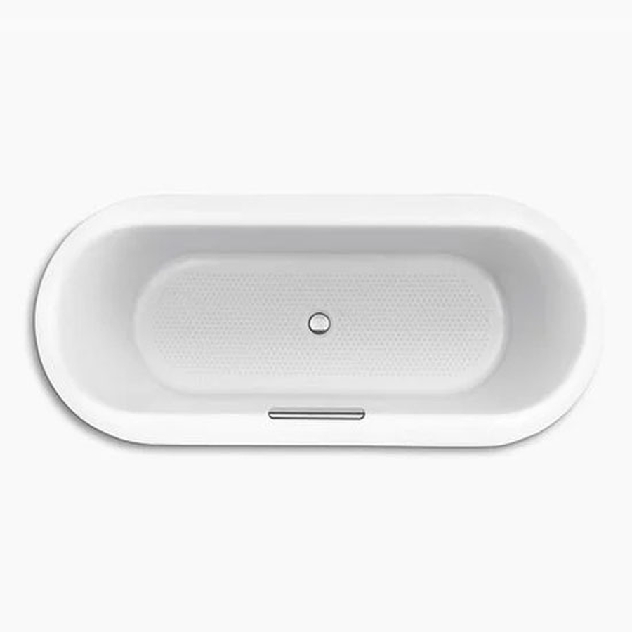 Bồn tắm gang tráng men đặt lòng Kohler K-99312T-0 1.6m