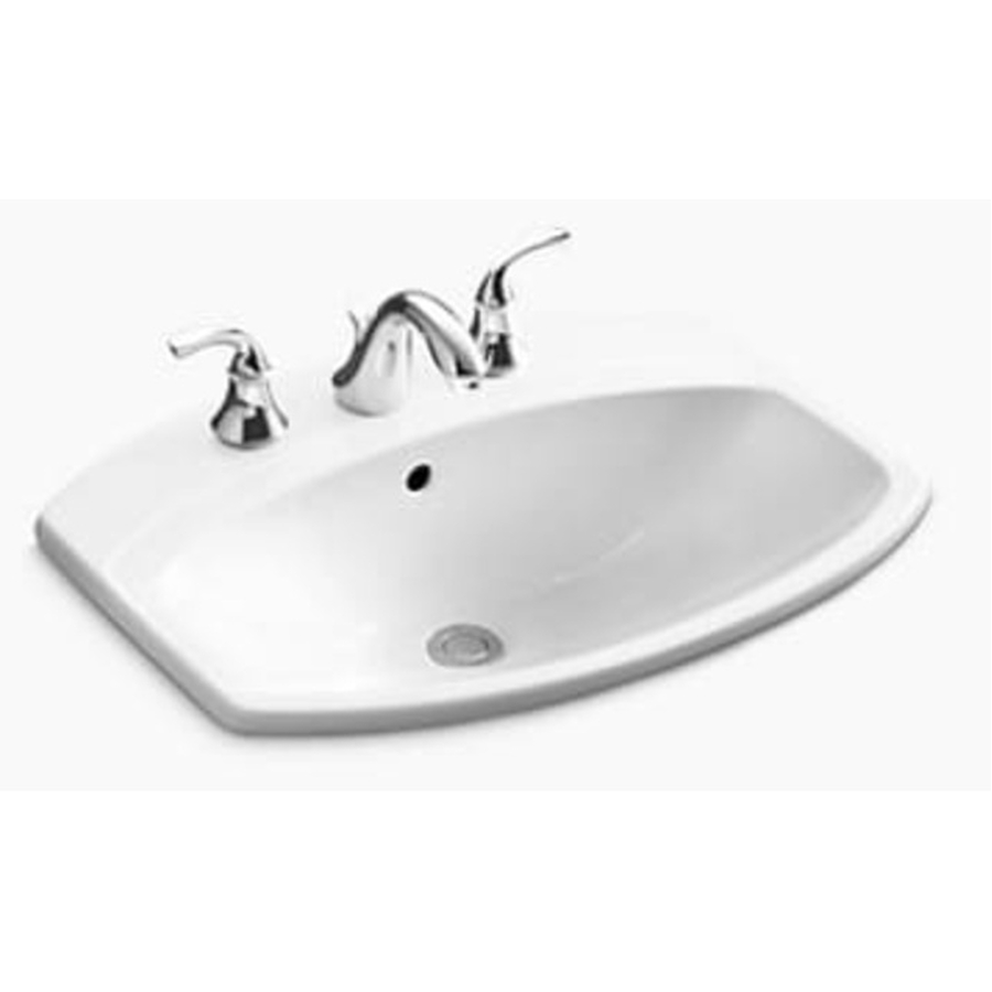 Chậu rửa dương vành 1 lỗ Kohler Cimarron K-2351T-4-0