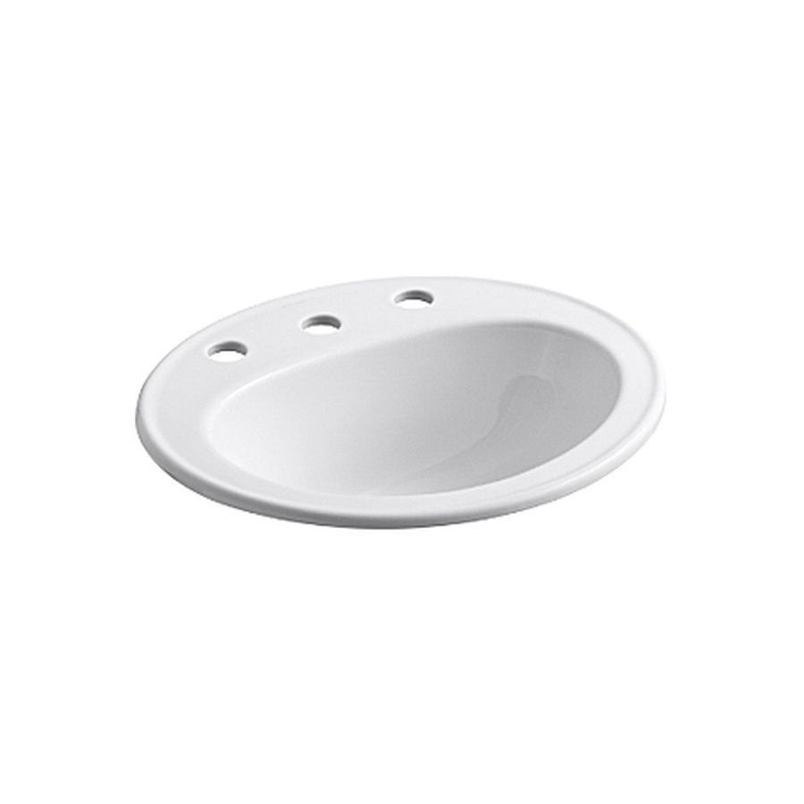 Chậu rửa dương vành 3 lỗ Kohler Pennington K-2196X-8-0