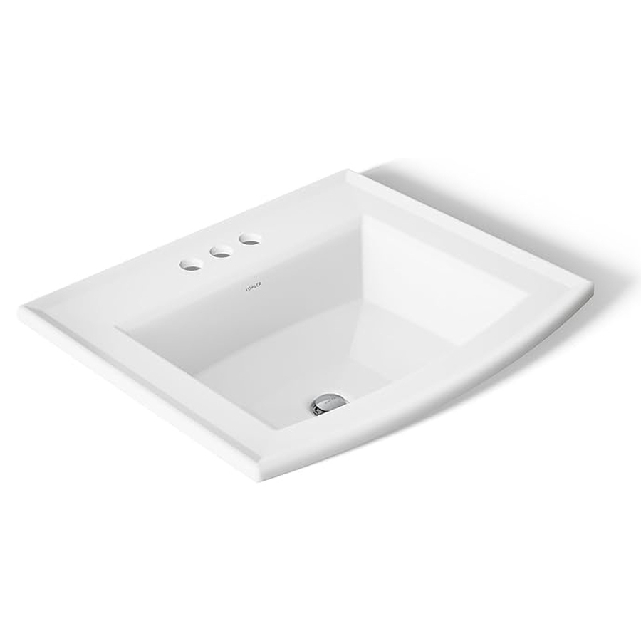 Chậu rửa dương vành hình chữ nhật Kohler Archer K-2356-4-0